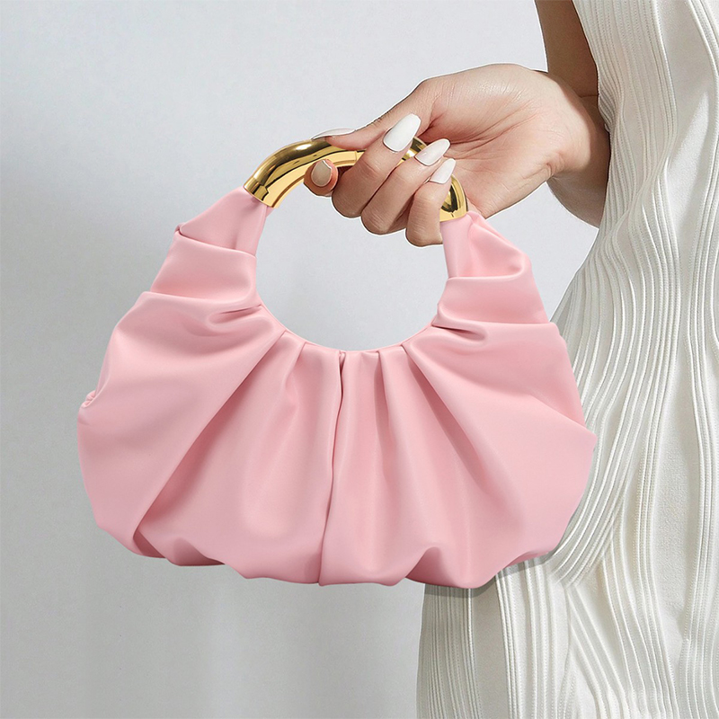 Women Bags High End Brands - Nuevo bolso plisado coreano con estampado