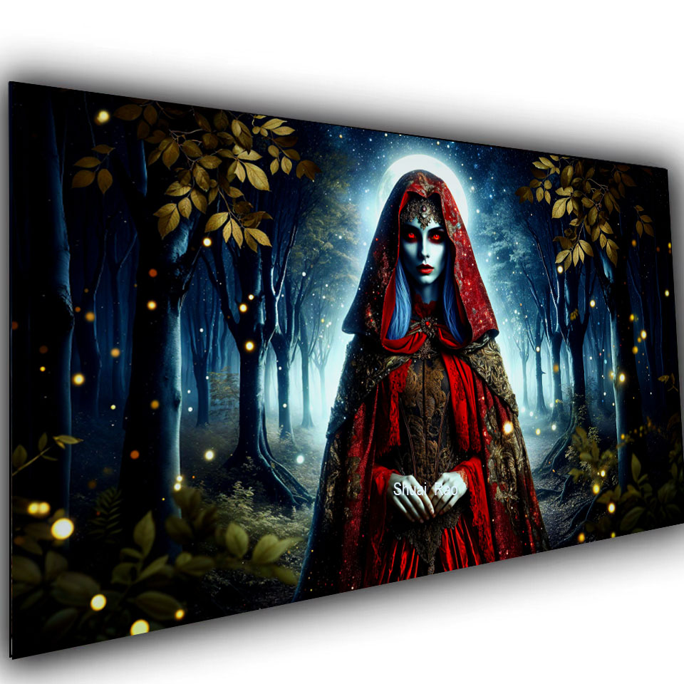 Women Bags Under 50 - Pintura de diamante mística gótica vampiro