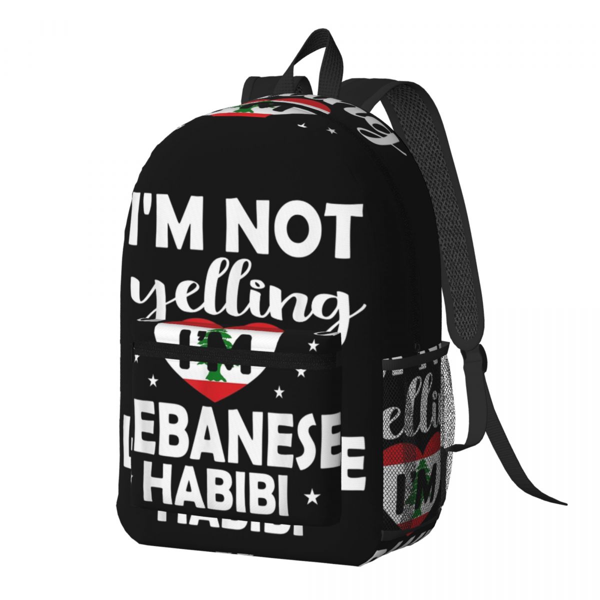Women Bags Lebanon - Bandera de Líbano, mochila de gran