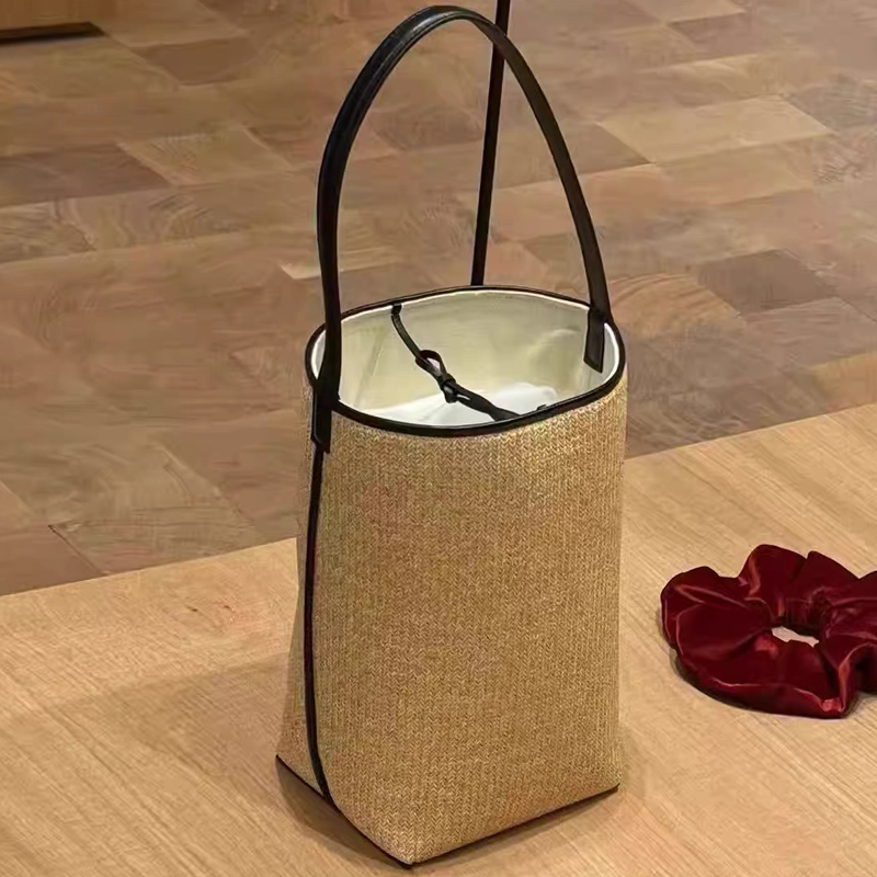 Women'S Raffia Bags - Bolsos de playa pequeños de rafia
