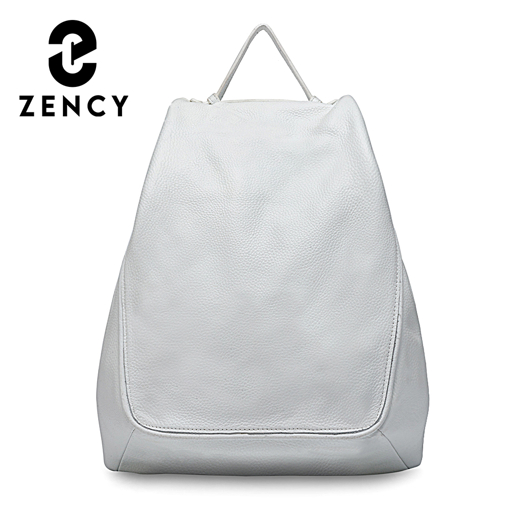 Women Bags Medium Size - Mochila antirrobo Zency de cuero genuino