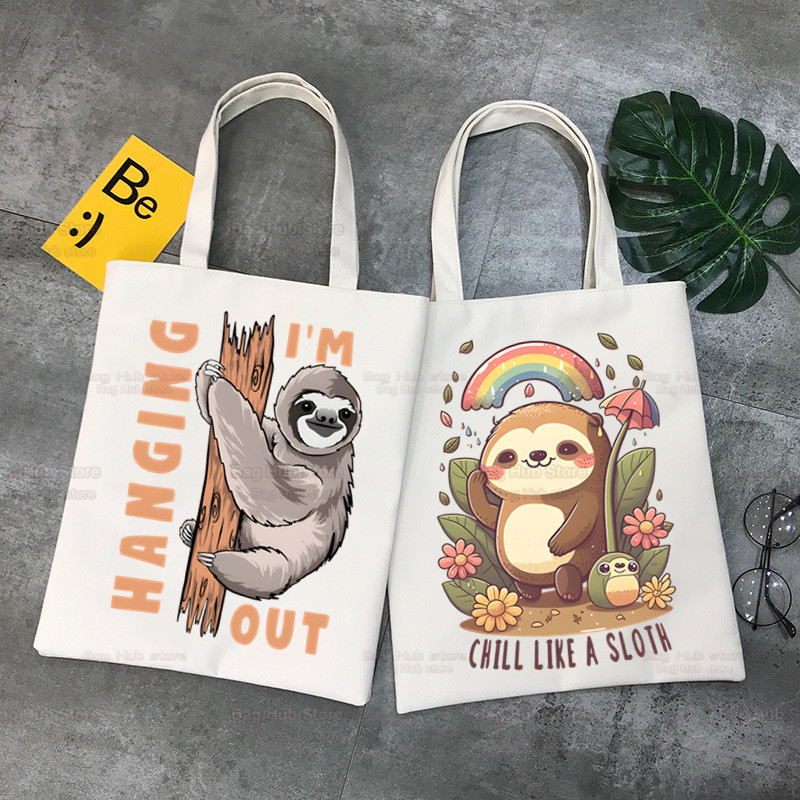 Women'S Bags Very - Bolso de lona Kawaii Sloth Sorry