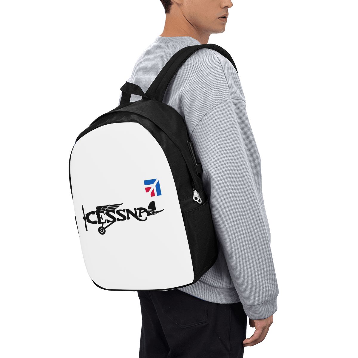 Women Bags For Women - Mochila con logotipo de Cessna, bolsa