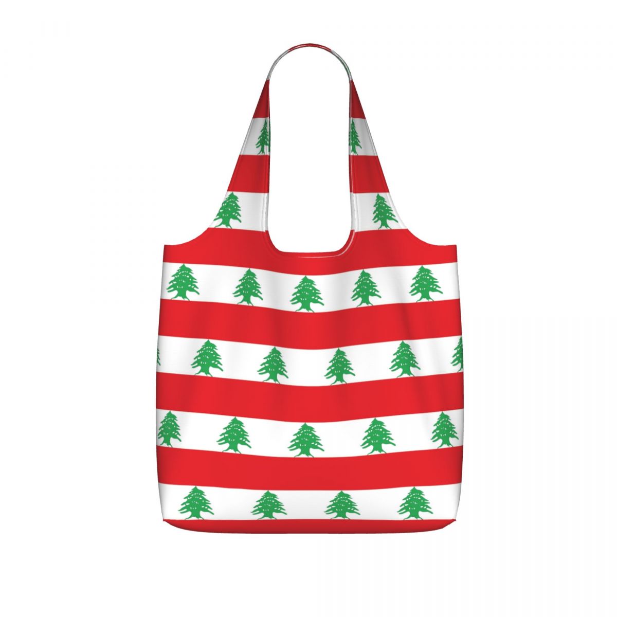 Women Bags Lebanon - Bolso de compras con bandera del