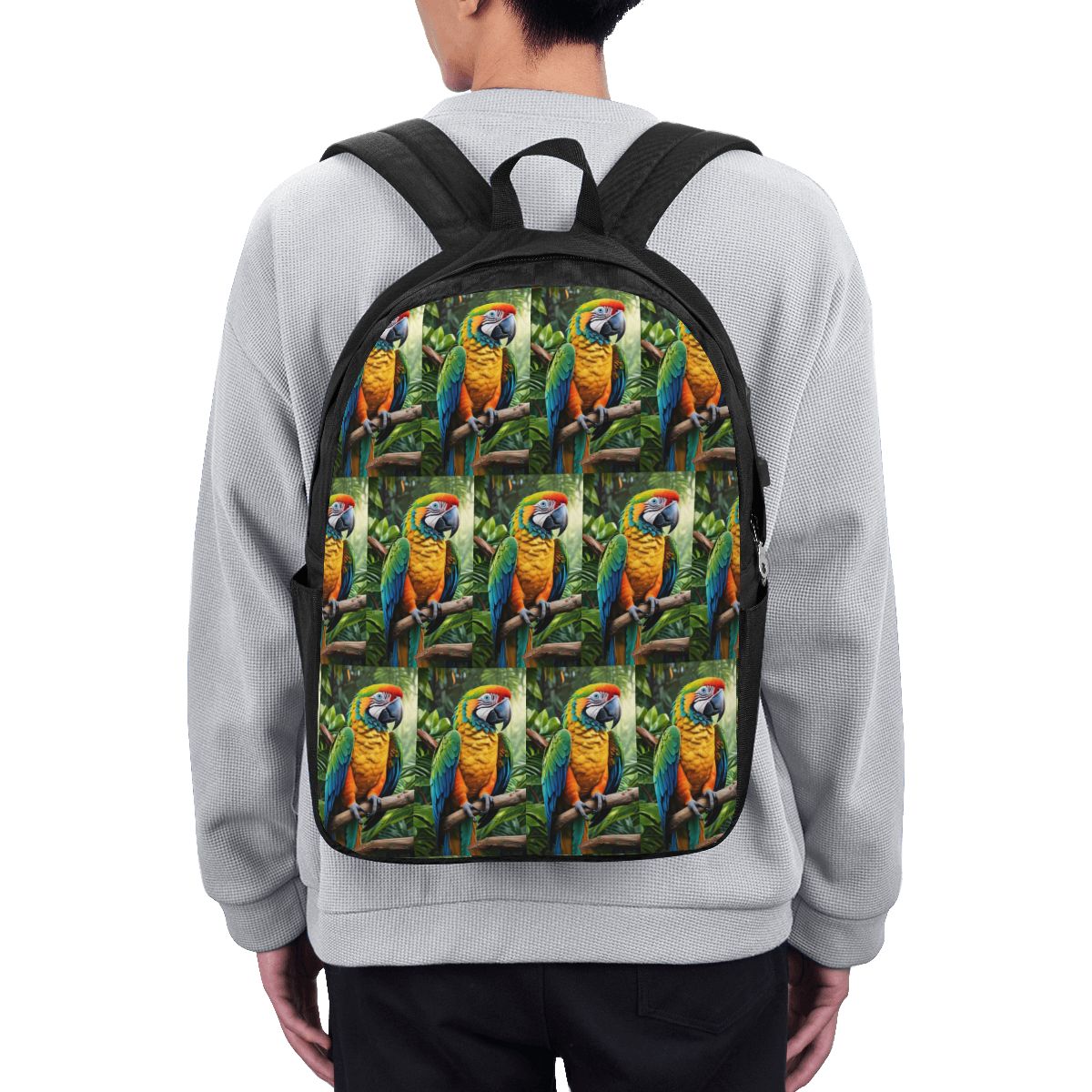 Women Bags For Women - Mochila con diseño de loros macaw,