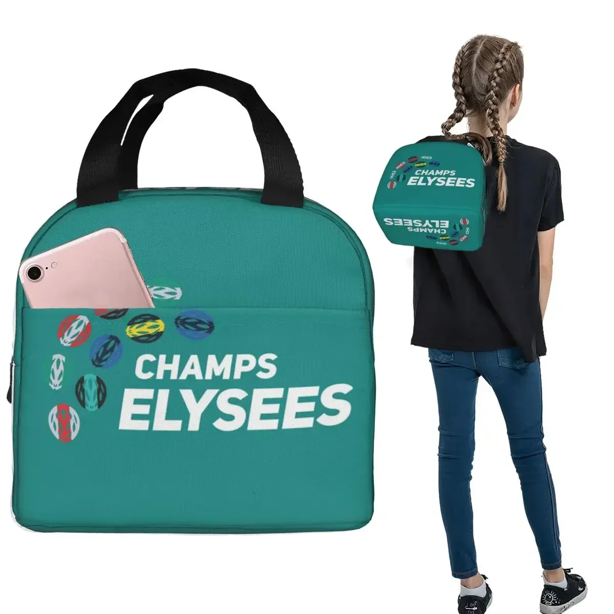 Women Bags Winners - Bolsa de almuerzo con aislamiento del