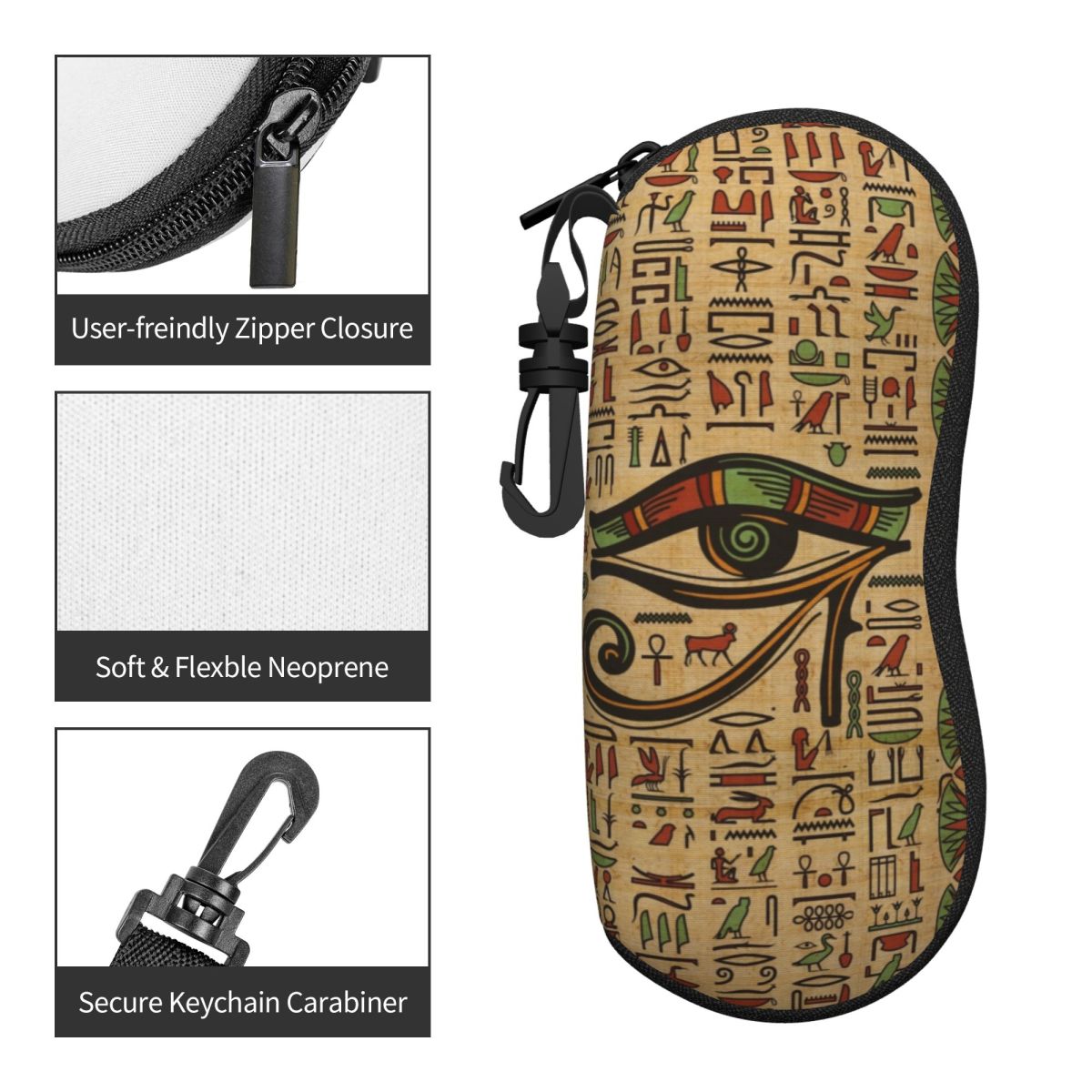 Estuche para gafas de Ojo de H - Women Bags In Egypt reseña y precio