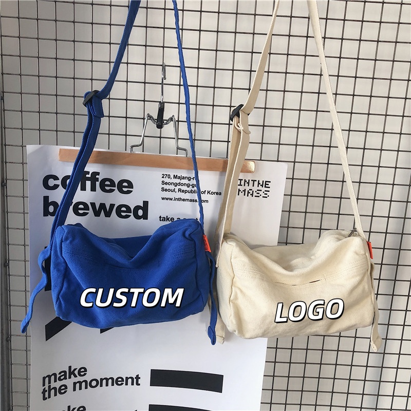 Bolsa Cruzada de Lona con Logo - Women Bags Logo reseña y precio