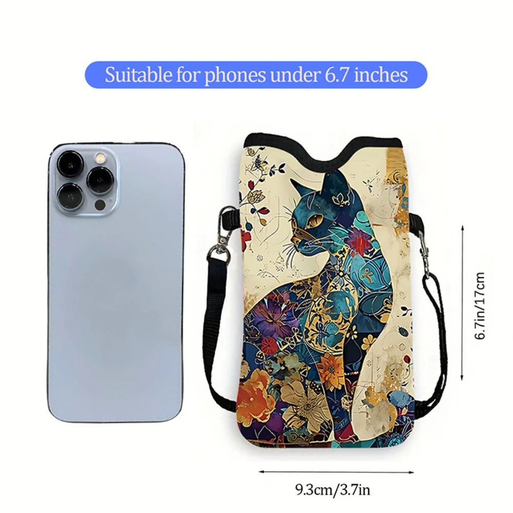 Bolso Bandolera con Estampado  - Phone Bag Crossbody reseña y precio
