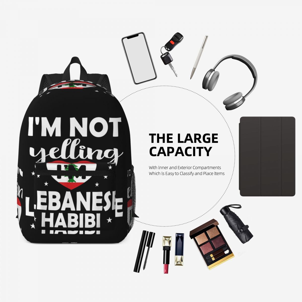 Bandera de Líbano, mochila de  - Women Bags Lebanon reseña y precio