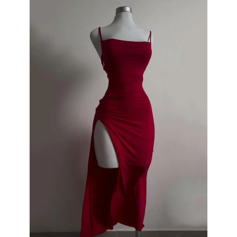 2025 vestido Sexy con tirantes - Women Bags Winners reseña y precio