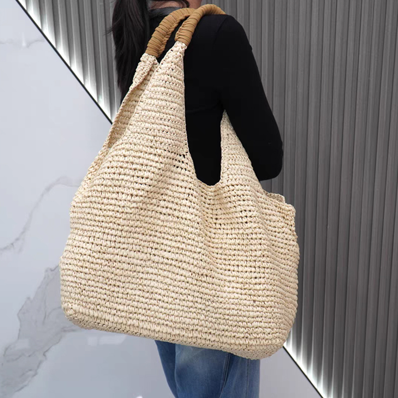 Bolso Tote Hecho a Mano de Gra - Women'S Raffia Bags reseña y precio