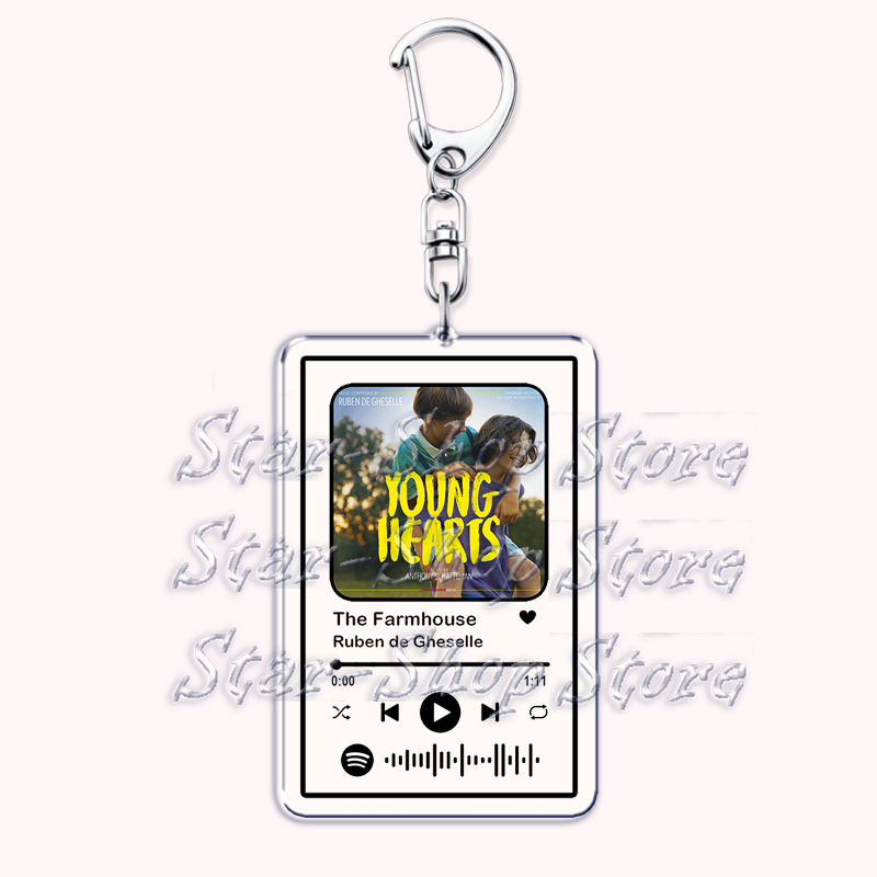 Llaveros de música con imagen  - Women'S Young Bags reseña y precio
