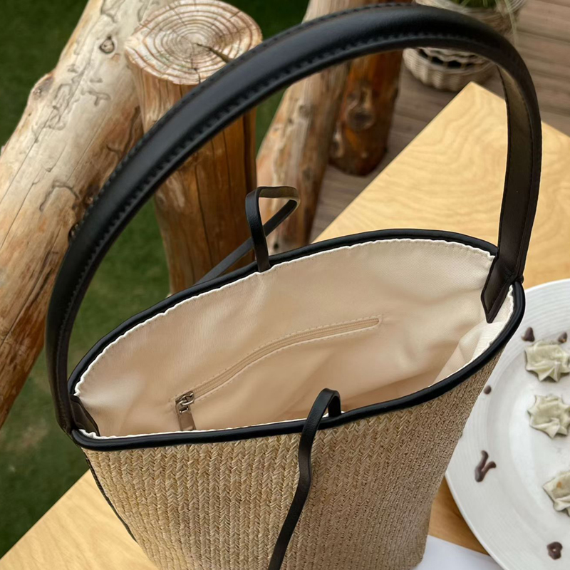 Bolsos de playa pequeños de ra - Women'S Raffia Bags reseña y precio