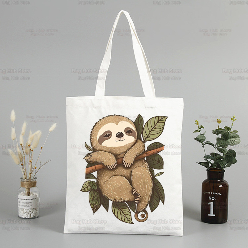 Bolso de lona Kawaii Sloth Sor - Women'S Bags Very reseña y precio