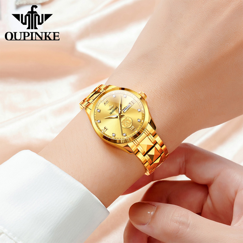 OUPINKE 3305 reloj de oro genu - Women Bags Ru reseña y precio