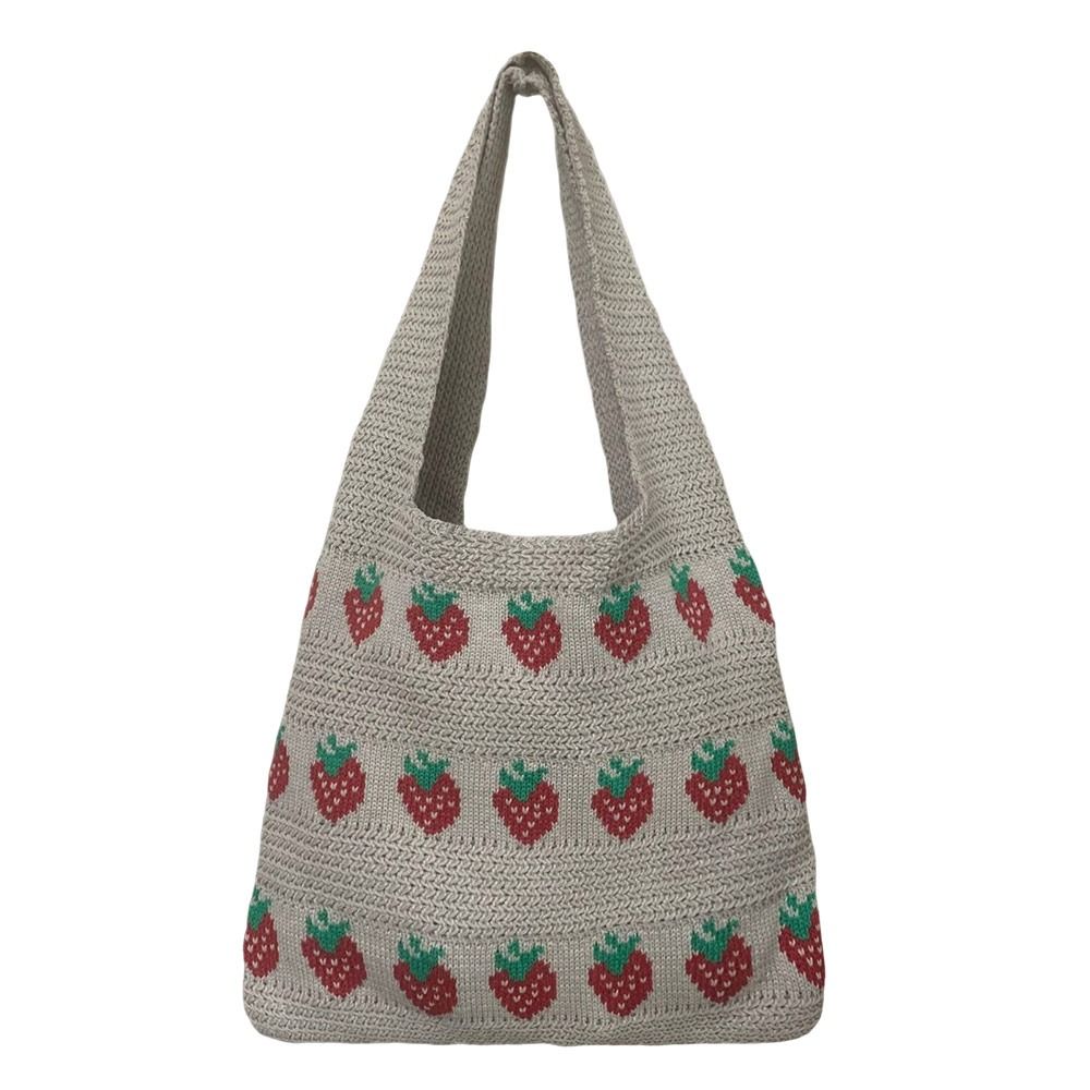 Bolso de mano de punto para mu - Crochet Market Bag reseña y precio