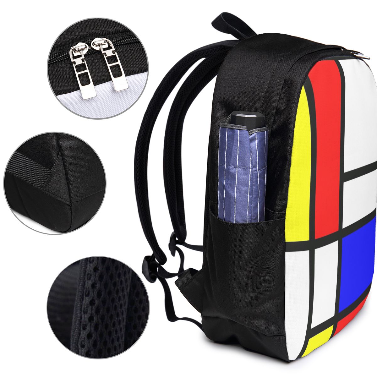 Mochila Piet Mondrian Composit - Women Bags For Women reseña y precio