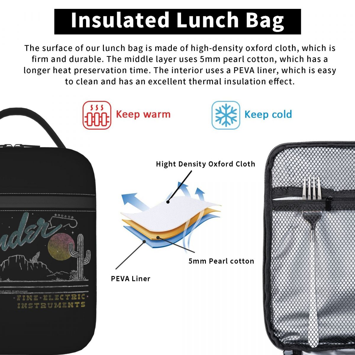 Bolsa térmica para el almuerzo - Women Bags Company reseña y precio