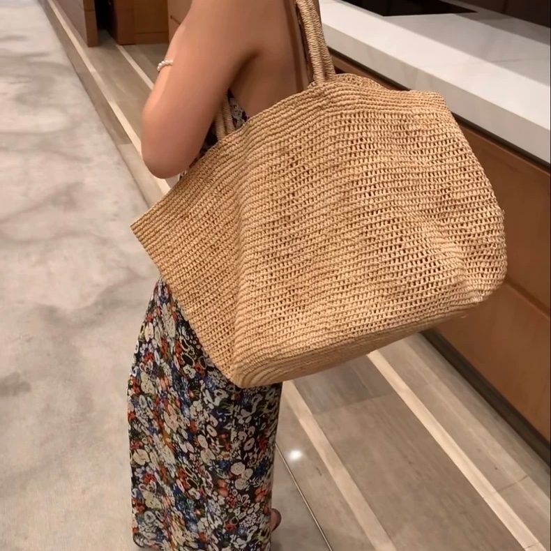 Bolso de Hombro Grande de Rafi - Women'S Raffia Bags reseña y precio