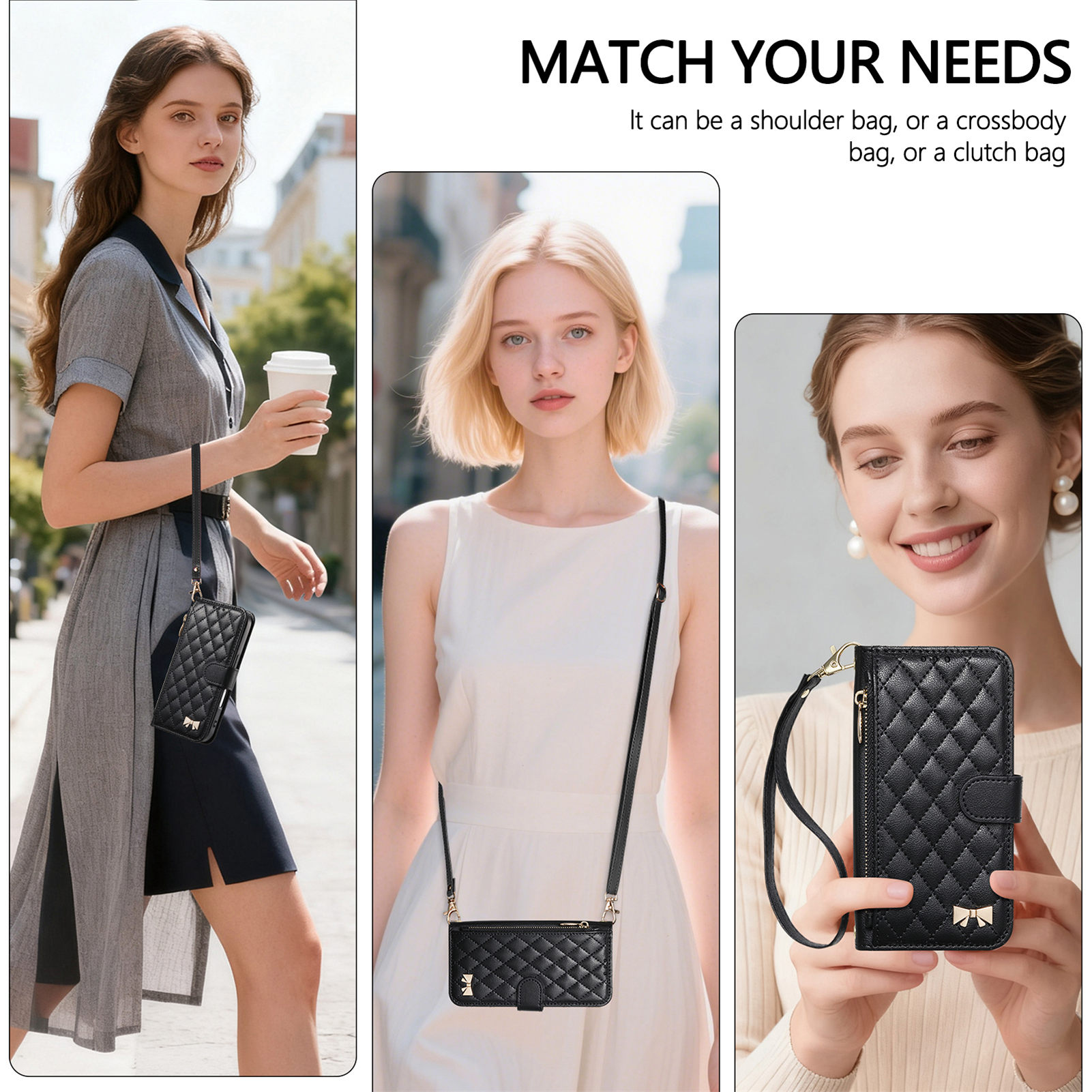 Funda de piel sintética con cr - Phone Bag Crossbody reseña y precio