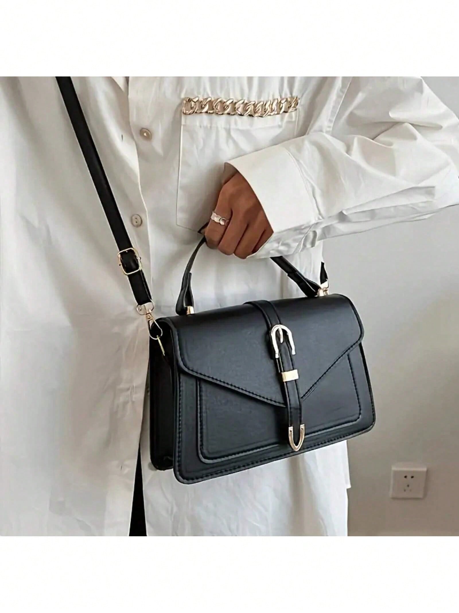 Bolso de mano de cuero PU para - Women Bags Medium Size reseña y precio