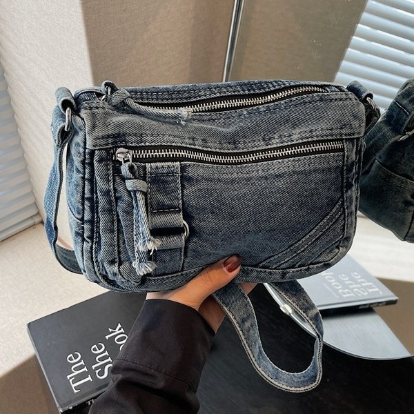 Bolsos de Hombro de Mezclilla  - Women Bags Logo reseña y precio