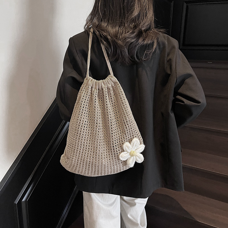 Bolso de hombro tejido de Colo - Crochet Market Bag reseña y precio