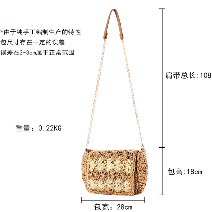 Bolsos cruzados de paja para m - Women'S Raffia Bags reseña y precio