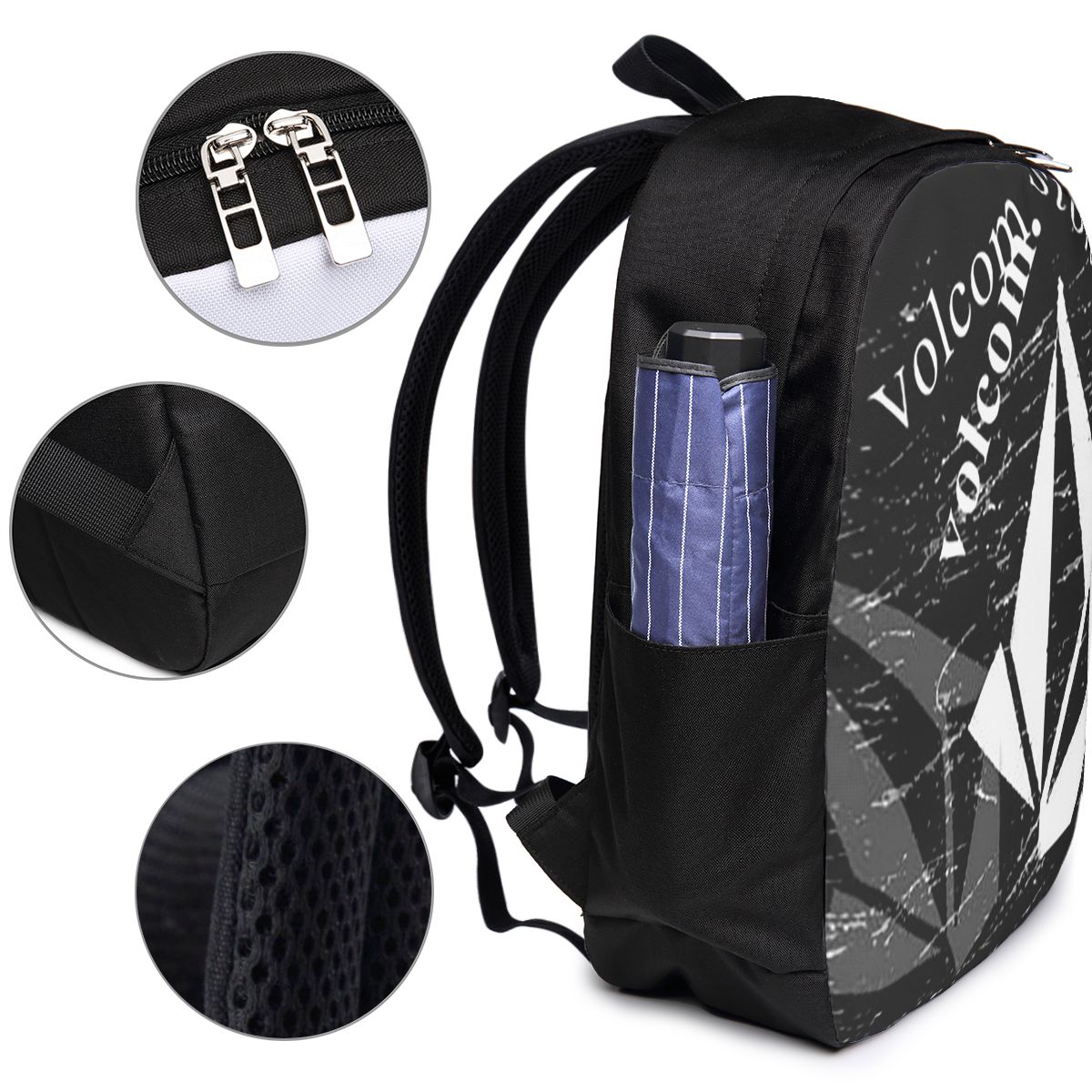 Mochila con logotipo de V-Volc - Women Bags Logo reseña y precio