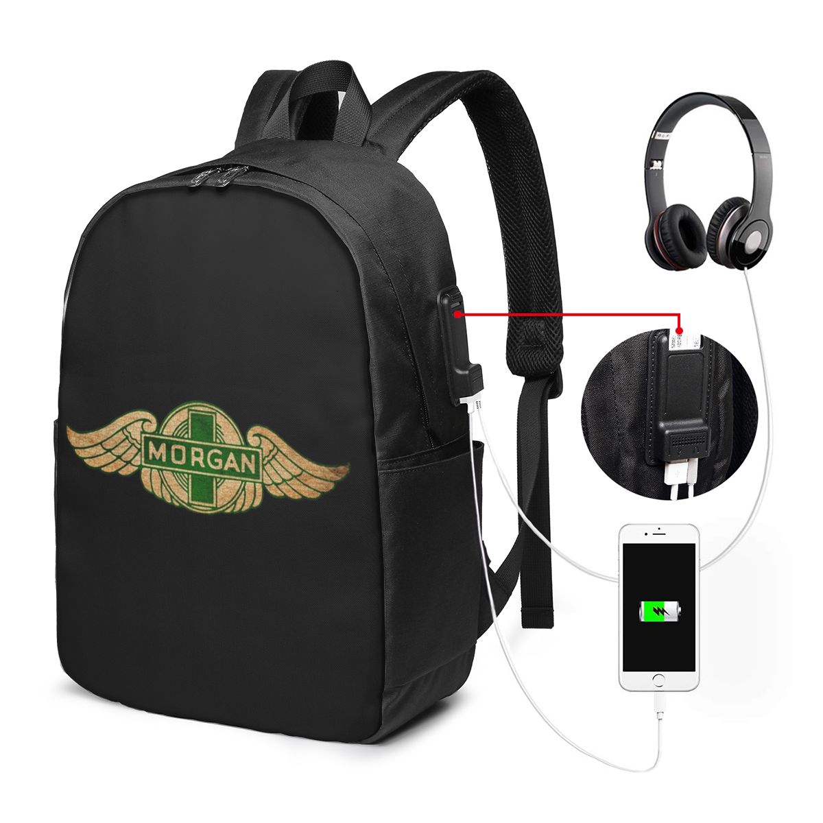 Mochila Morgan Motor Car Compa - Women Bags For Women reseña y precio