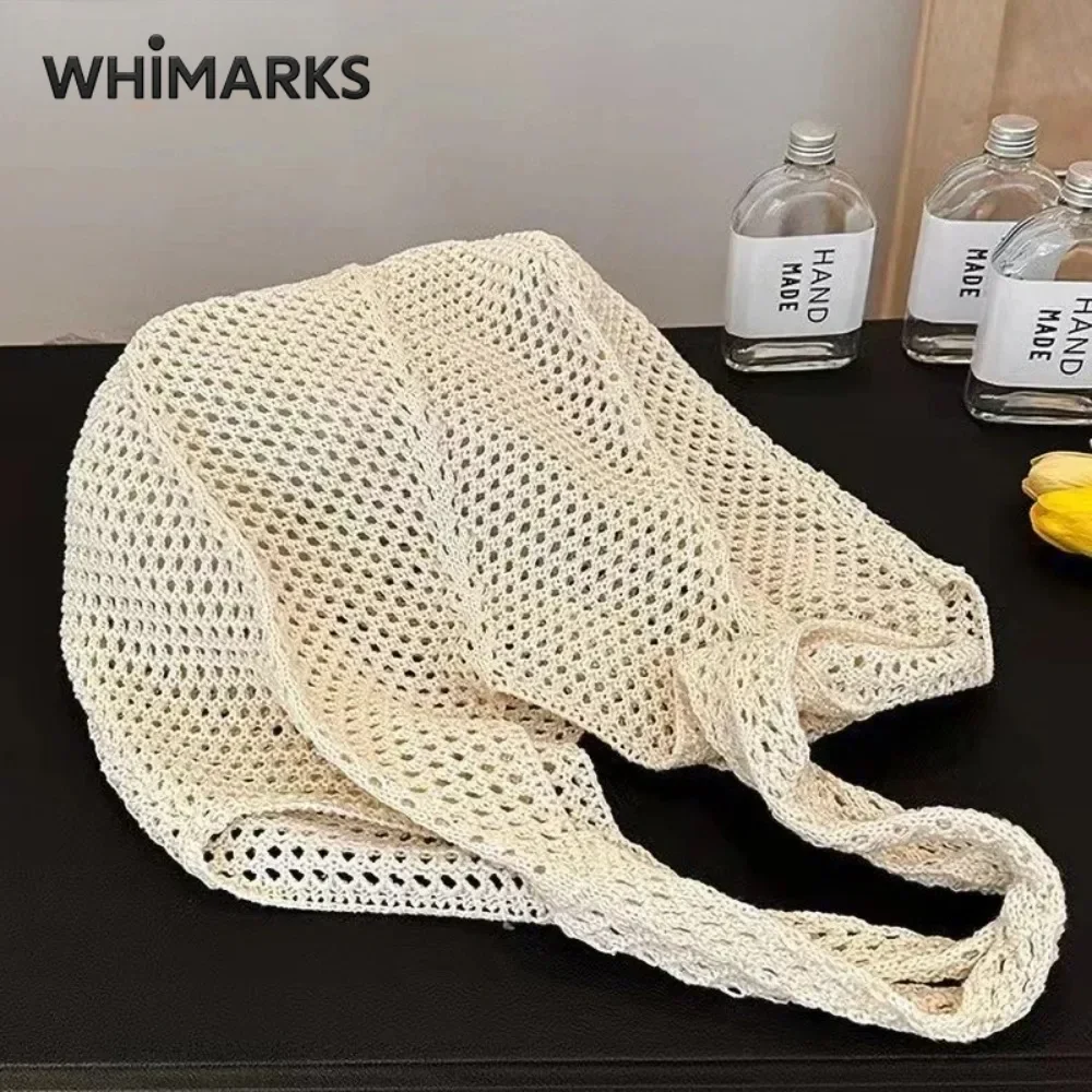 Bolso de Hombro Tejido para Mu - Crochet Market Bag reseña y precio