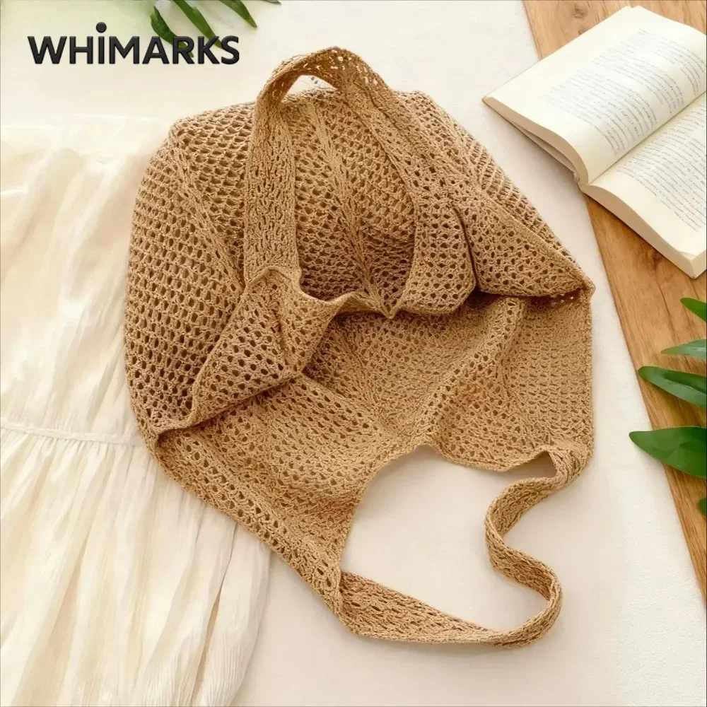 Bolso de Hombro Tejido para Mu - Crochet Market Bag reseña y precio