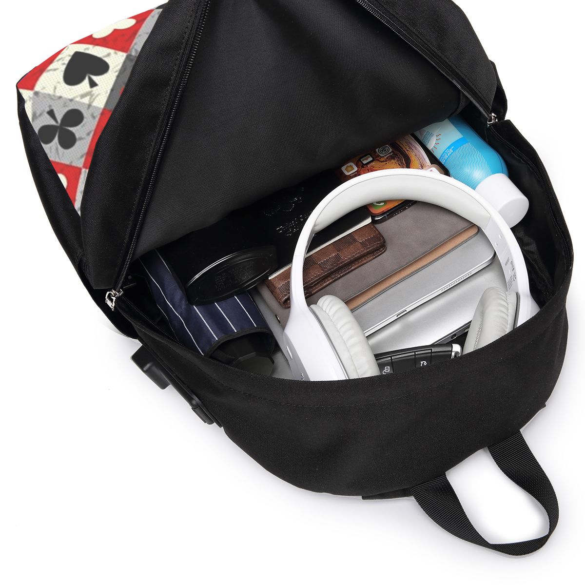Mochila con estampado de carta - Women Bags For Women reseña y precio