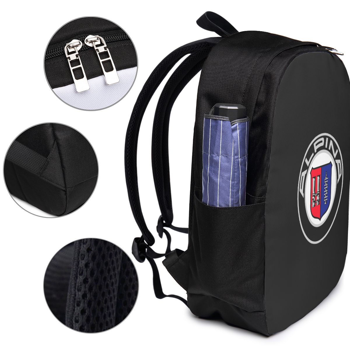 Alpina - Mochila con logotipos - Women Bags Logo reseña y precio