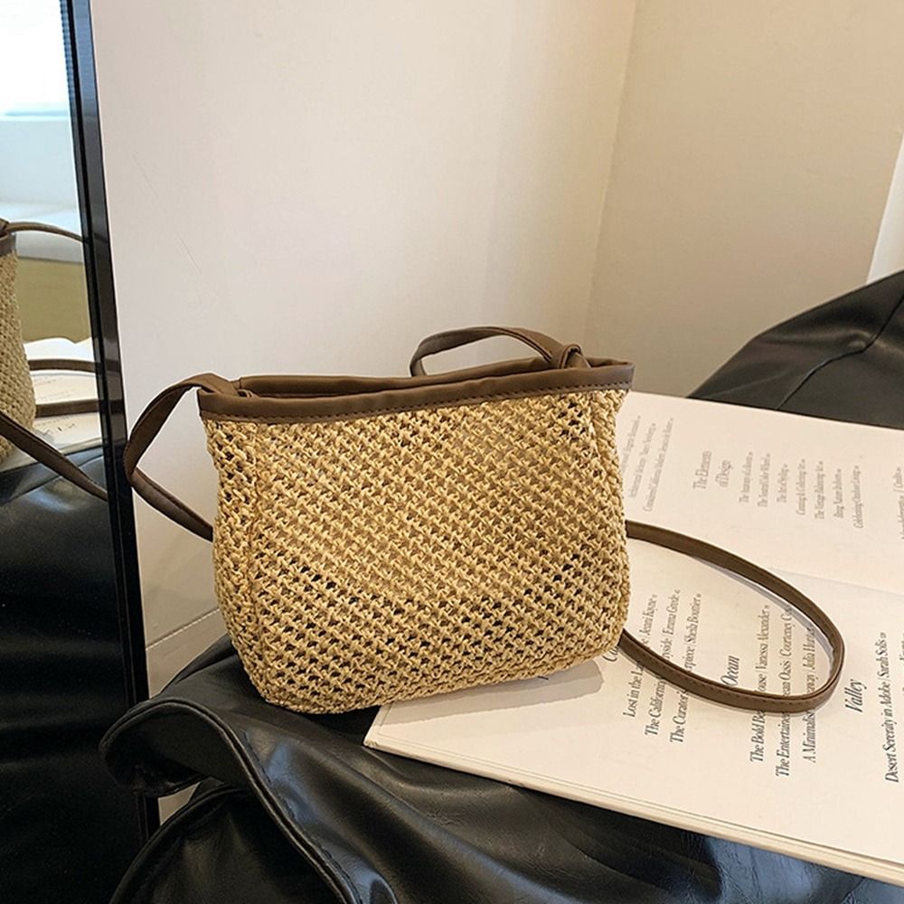 Bolso Casual de Piel Sintética - Women'S Raffia Bags reseña y precio