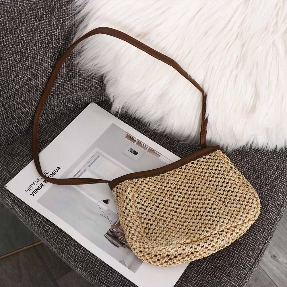 Bolso Casual de Piel Sintética - Women'S Raffia Bags reseña y precio