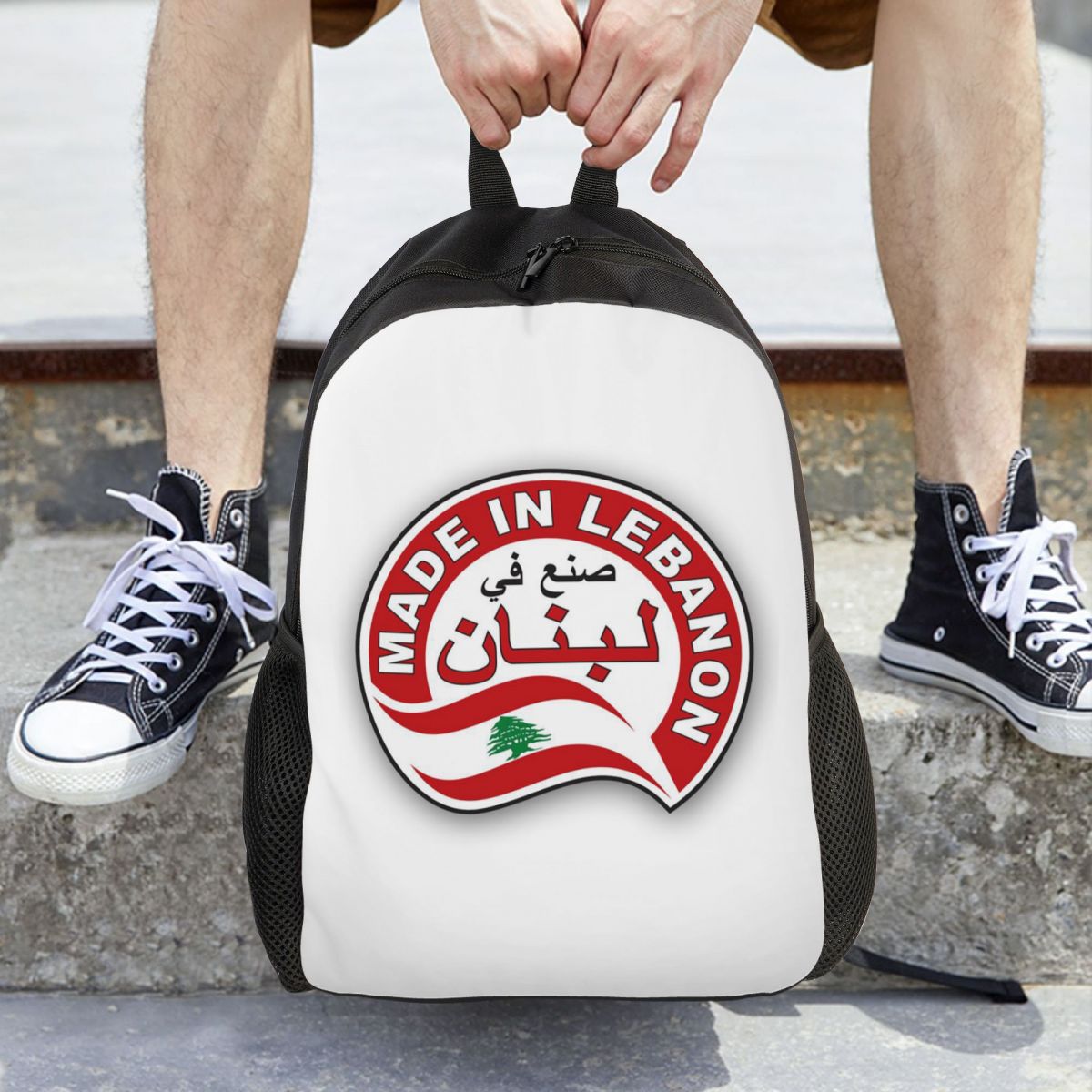 Mochila con diseño de bandera  - Women Bags Lebanon reseña y precio