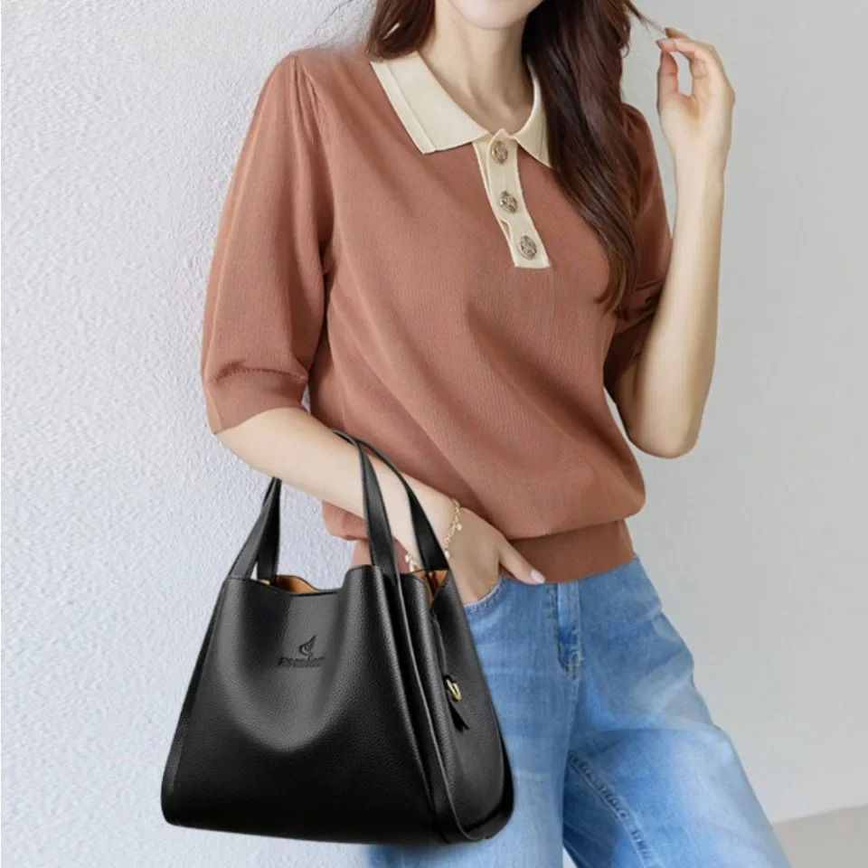 Bolso Tote de Cuero Suave de G - Women Bags High End Brands reseña y precio
