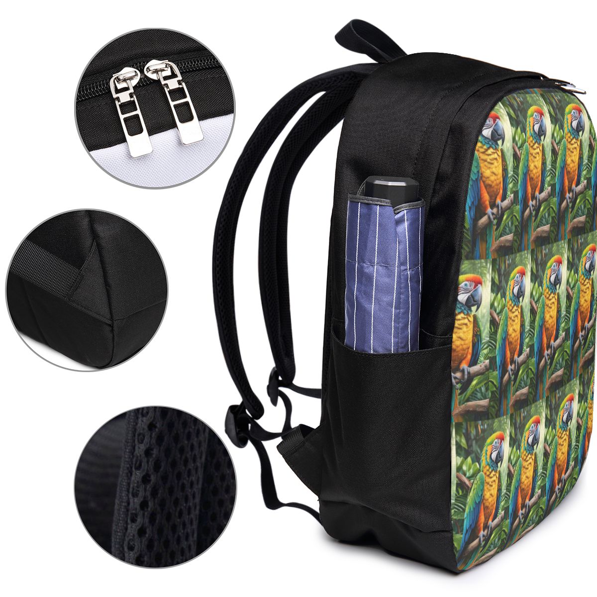Mochila con diseño de loros ma - Women Bags For Women reseña y precio