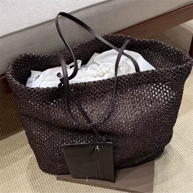 Nuevo Bolso de Playa Bohemio d - Women'S Raffia Bags reseña y precio
