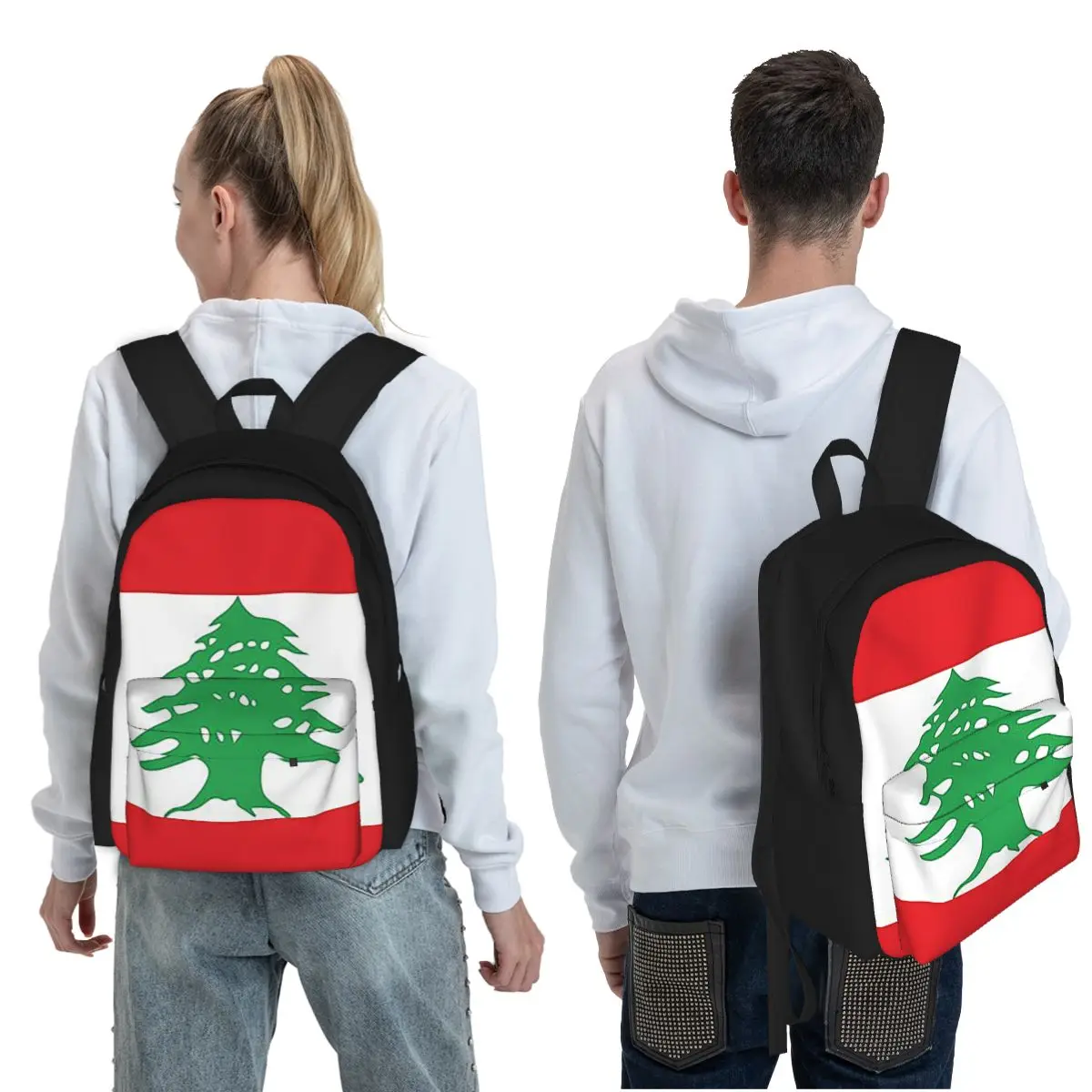 Mochila escolar con bandera de - Women Bags Lebanon reseña y precio