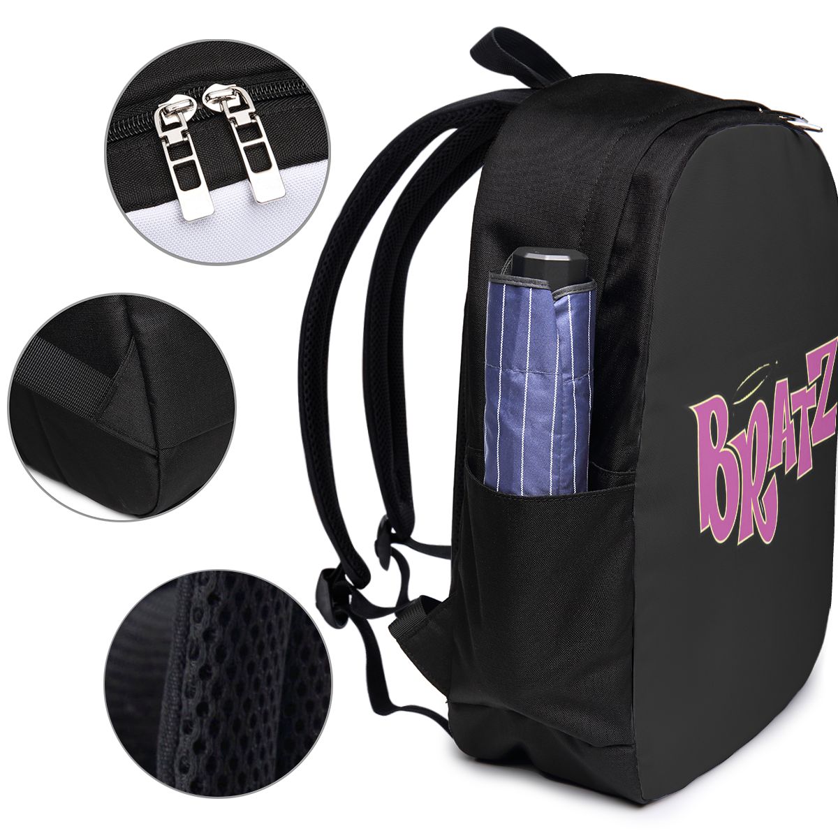 Mochila con logotipo de Bratz, - Women Bags Logo reseña y precio